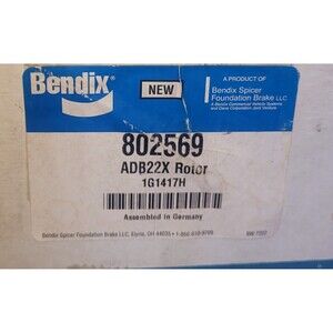 Disc Brake Rotor for Bendix ADB22X, replaces 802569, S34471, K012741,153.1802569